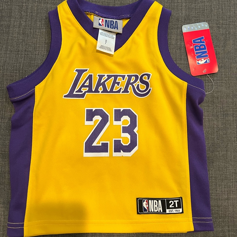 COPY - 2T Toddler’s Laker Jersey